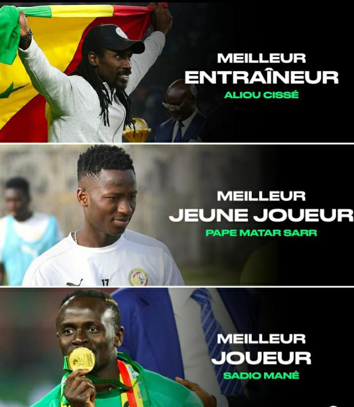 CAF AWARDS 2022: LE SÉNÉGAL MEILLEUR PARTOUT
