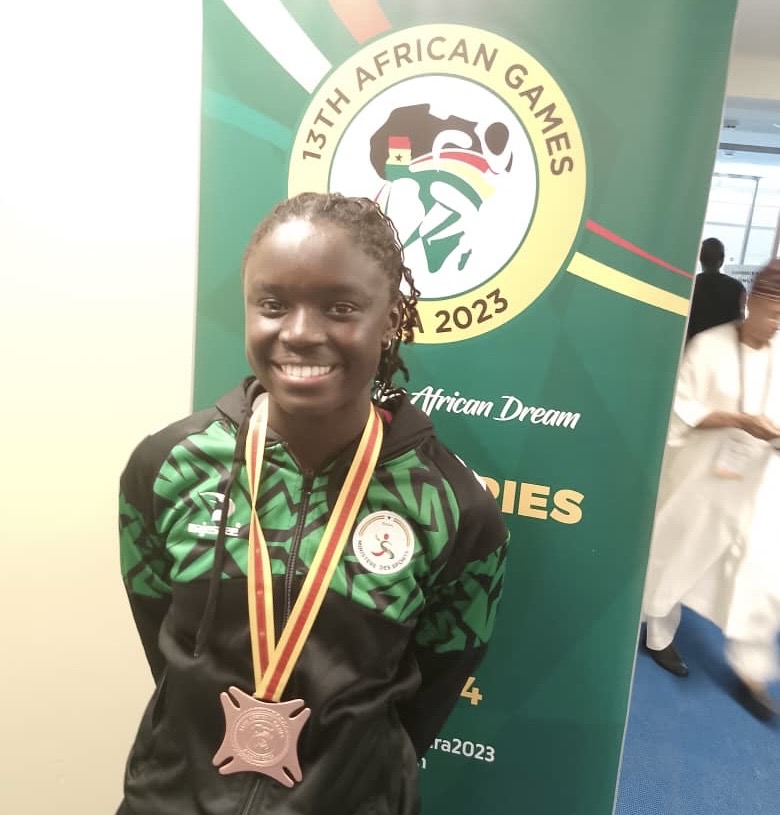 Jeux africains – Natation : Oumy Diop décroche une médaille de bronze