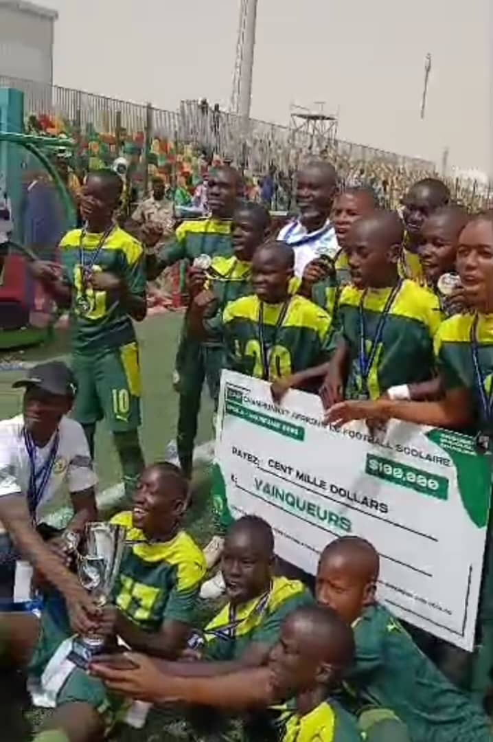 Championnat scolaire UFOA-A : le Sénégal champion chez les garçons, vice-champion chez les filles