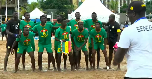 Beach Soccer / Guinée-Sénégal (3-9) : Ngalla Sylla salue l’expérience et la lucidité de ses joueurs