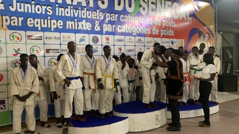 Championnat junior : Judo club Amajelo sur le toit du Sénégal