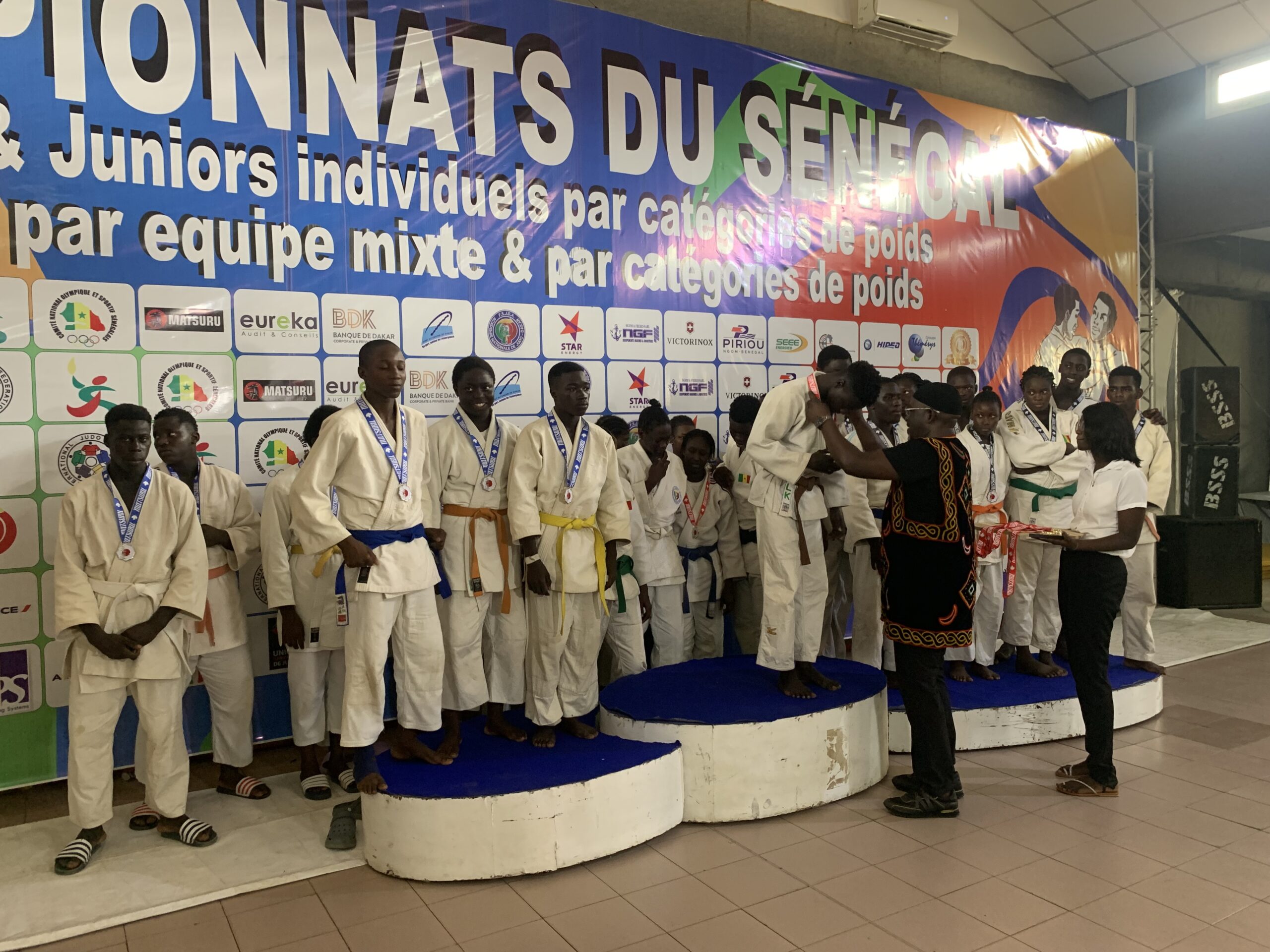 Championnat junior : Judo club Amajelo sur le toit du Sénégal