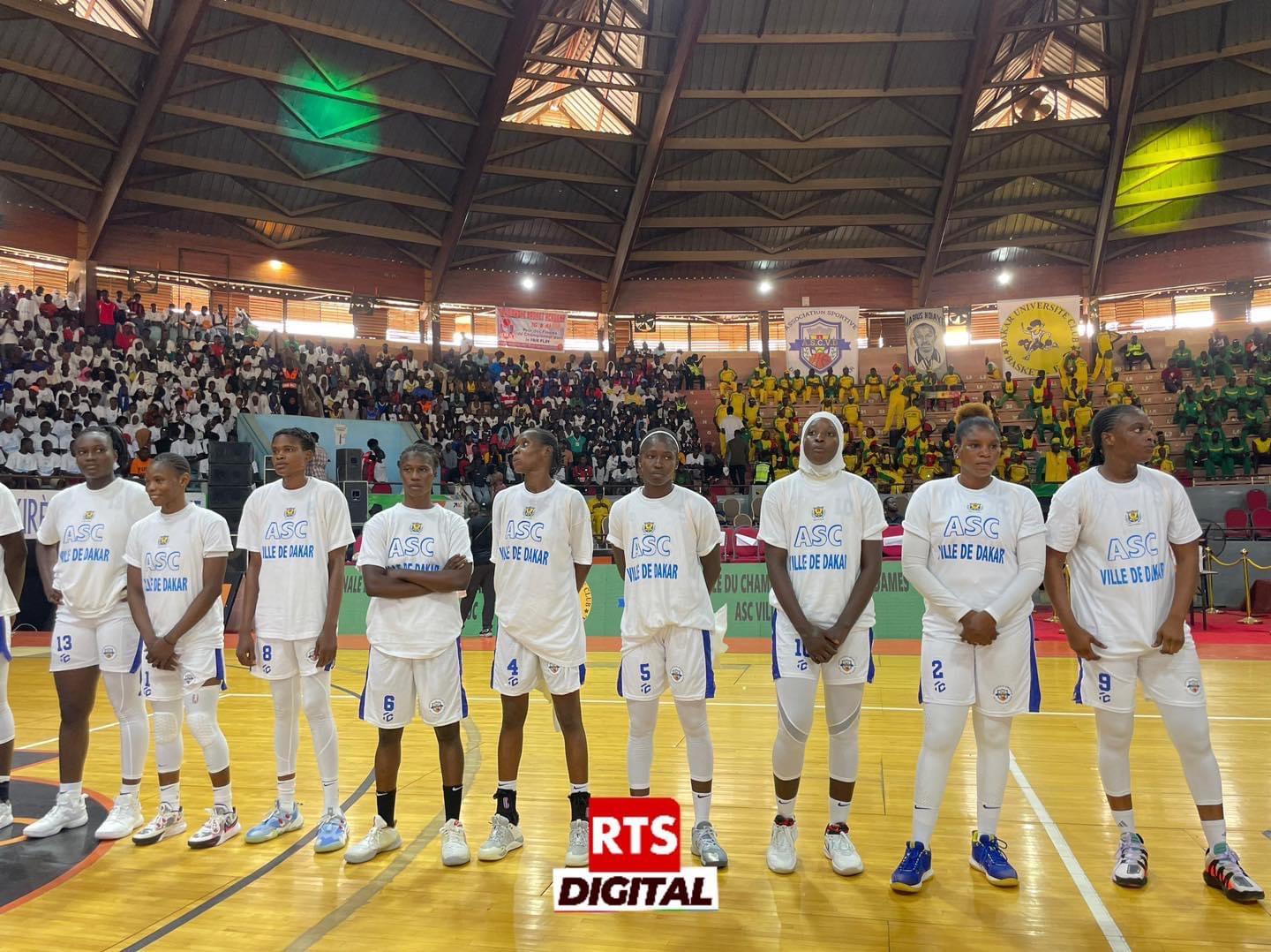 Basket (F) : L’Asc Ville de Dakar championne du Sénégal 