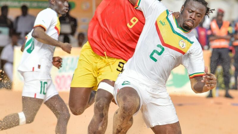 Beach soccer : le second match amical Mauritanie-Sénégal annulé