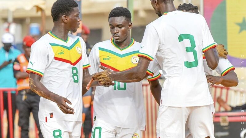 Can de Beach soccer : la Mauritanie écrase le Sénégal, champion en titre